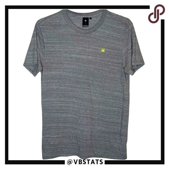 Medium Heather Gray G-Star Raw SS Shirt - Picture 1 of 4